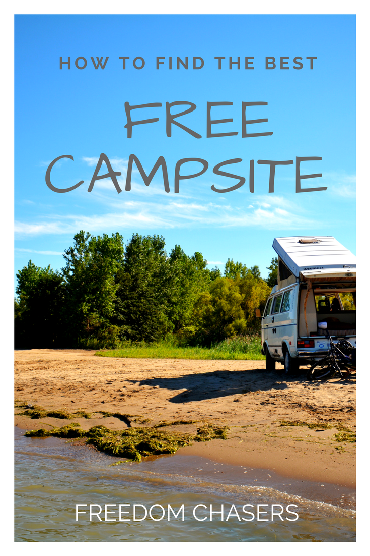 How to find a free campsite. #camping #free #campsite #roadtrip #vanlife