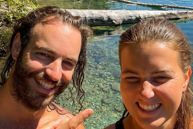 The water at Johnson Lake is the clearest lake in BC